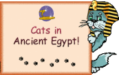 Cats in Egyptian times