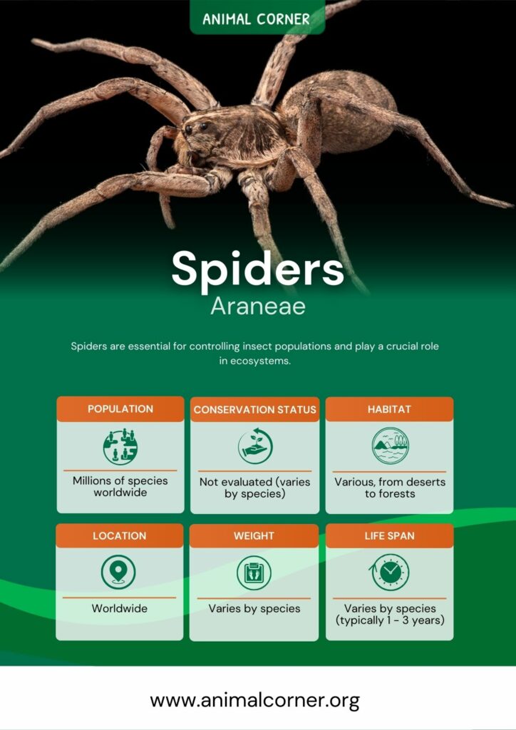 All about spiders: basics, body, behavior - Welcome Wildlife